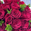 Express pure passion with Crimson Devotion, a luxurious bouquet of fresh, velvety