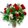 Forever and Always is a modern twist on a classic. This arrangement