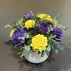 Hand-dyed and hand-crafted in Minneapolis, these flowers made of balsa wood are