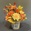 Hand-dyed and hand-crafted in Minneapolis, these flowers made of balsa wood are