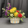 Bright, bold, and full of joy &mdash; this festive arrangement is the