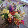 Rustic style garden/field flowers bridal bouquet