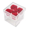Crystal Bloom &ndash; Preserved Roses in Acrylic Box
Elegance meets functionality with Crystal