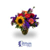A fun mix of seasonal summer flowers! They are coming to end