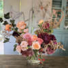 A modern vase design in a fresh autumnal palette