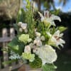 Lilies, carnations and roses creating the most fragrant gift!  We will