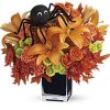 Perhaps this is the perfect WEB bouquet. Perched atop a beautiful array