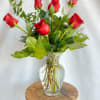 A simple and traditional romantic arrangement!