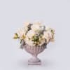 White and cream  garden roses , white hydrangea, and Baby pink