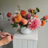 A lush, garden-fresh mix of bold and romantic shades, full of whimsy.

Important