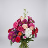This lush bouquet from Flowers on the Vine is a vibrant and