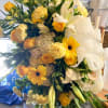 All yellows and whites standing spray