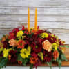  A true classic, the Warm Wishes centerpiece brings timeless elegance to