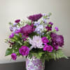Brighten any space with the elegance of our Lavender Delight Bouquet. This