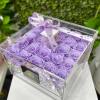 Eternal Roses Acrylic Box (25 Roses): We stopped the clock for our