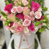 The Duchess Flower Box: Go Royal! Assorted Roses and Baby Roses in