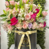 The Duchess Flower Box: Go Royal! Assorted Roses and Baby Roses in