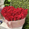 Shape Of My Heart Bouquet: Think different! Hand picked roses artistically placed