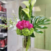 Stylish Callas and Roses Flower Bouquet