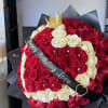 7dozen roses, Gold Crown, **Banner not included**
