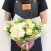 Mixed flowers bouquet, from romantic and gentle to an edgy and interesting