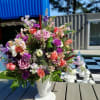 Colors of Life Memorial Basket