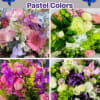 Beautiful Pastel Color&rsquo;s Florist Design with finely selected flowers in an 8&rdquo;