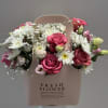 Carry your blooms in style with our elegant flower bag carrier. Designed