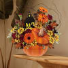 Boo-quet in  a ceramic orange punkin