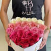 24 premium roses carefully placed into a heart box! Enjoy 5 different