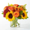 Flannel Scarf Bouquet
Warm up with the colors of the season in the