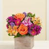 Capture spring&rsquo;s vibrant beauty with our splendid bouquet. Hot pink, orange and