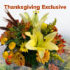 The arrangement captures the essences of fall and is sure to delight!