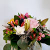 Lilies, roses and alstroemeria nicely placed just to let that special someone