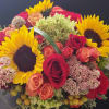 A lovely arrangement to send for that warm fall season felling. 