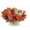 Bring autumn&#039;s charm to your table with the Sage Harvest Bouquet, a