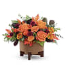 Turn up the autumn glow with Fall For Copper Centerpiece. Bursting with