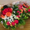 30-stems Tropical Paradise Bouquet with Elegant Deco Wrap, vase, and personalized gift