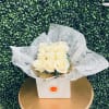 Dozen White Roses bouquet is perfect for any beautiful occasion or just