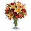Absolutely exquisite! This bouquet is a fall flower fantasy come true. All