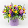 Lavender Bloom Box is perfect for someone who loves lavender color. Our