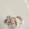 A soft blend of white and beige roses, offering timeless elegance&mdash;perfect for
