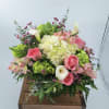 Elevate your space with our modern floral arrangement, a true testament to