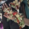 A beautiful mix of dried and silk flowers that will last beyond