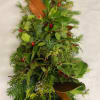 Diverse foligage woven together make this garland a beautiful&nbsp;piece for any occasion.