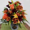The best of fall colors; oranges, burgundy, &amp; yellows. One of our