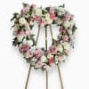 A melody of pinks whites and greens. This arrangement includes a mix