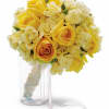 Carry a sunbeam down the aisle with this bright mix of yellow