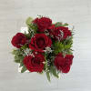 Red Roses that represent a love or bond that burns endlessly.
(If some