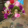 Cheers &ndash; Fresh Flower Arrangement in a Fun Margarita or Martini Glass

Raise